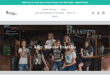 Tablet Screenshot of brandedenvy.com